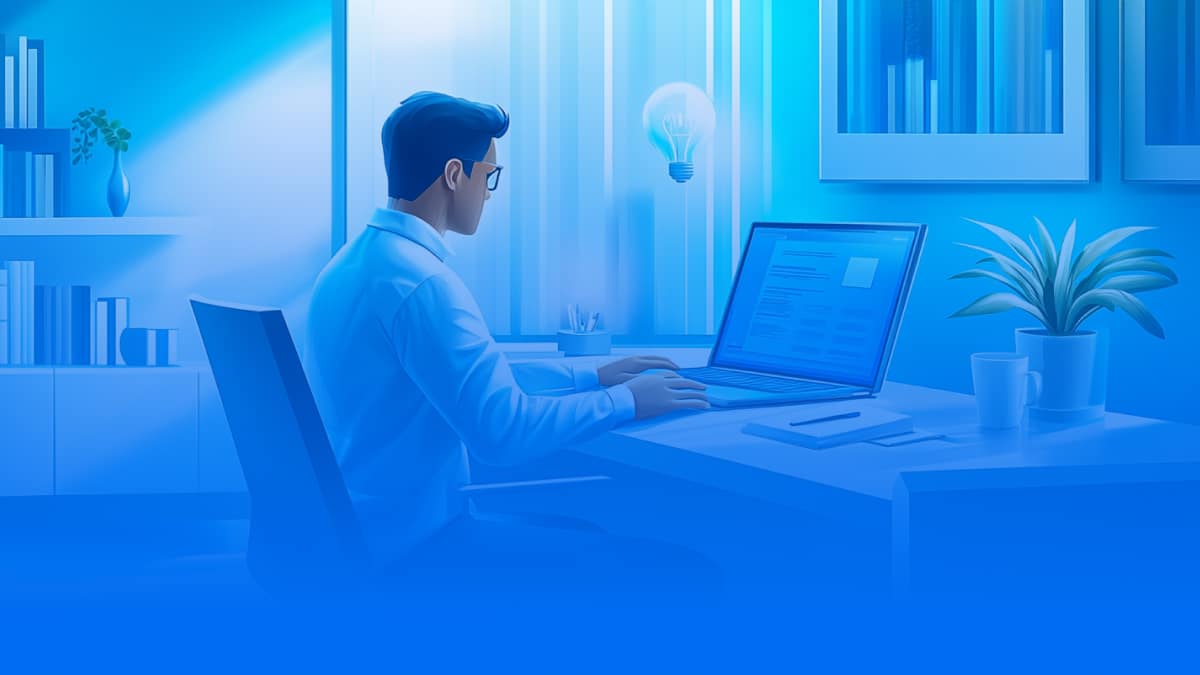 Entrepreneur travaillant sur une idée business à transformer en plateforme SaaS rentable