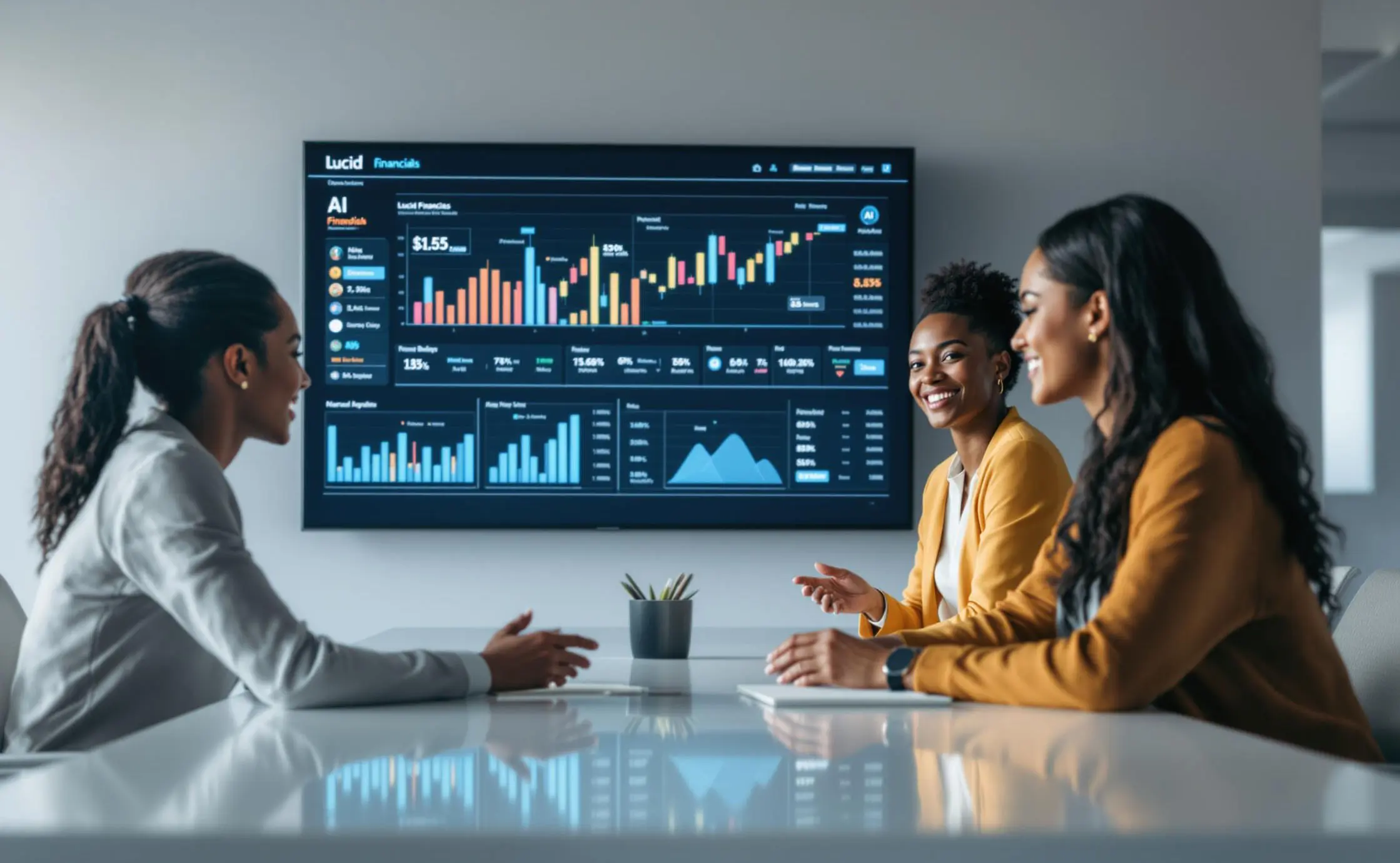 Équipe africaine analysant un tableau de bord SaaS pour piloter la croissance d'une entreprise